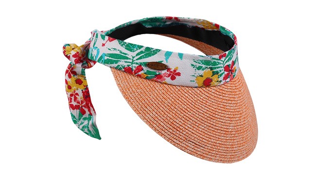 空頂草帽，鴨舌草帽，遮陽草帽