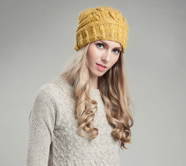 秋冬保暖又時髦，一頂針織帽就足夠！