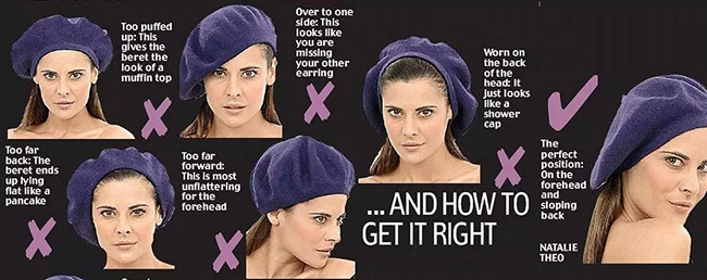 貝雷帽怎么戴好看，這些竅門你都知道嗎？